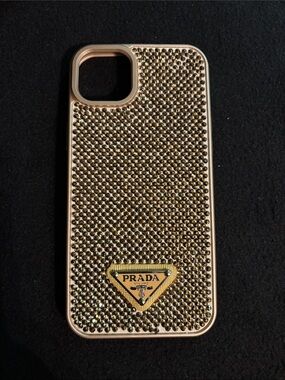 Fashion Phone Case Gold Embellishment Iphone